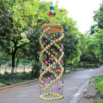 Xingyun large gourd dustpan large hanging decoration Yunnan characteristic pendant living room balcony decoration creative three Dragon Bell