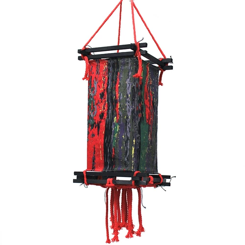 Лампа, фонарь, ткань, креативный потолочный дорожный праздничнный абажур для беседки, «сделай сам», китайский стиль, из хлопка и льна