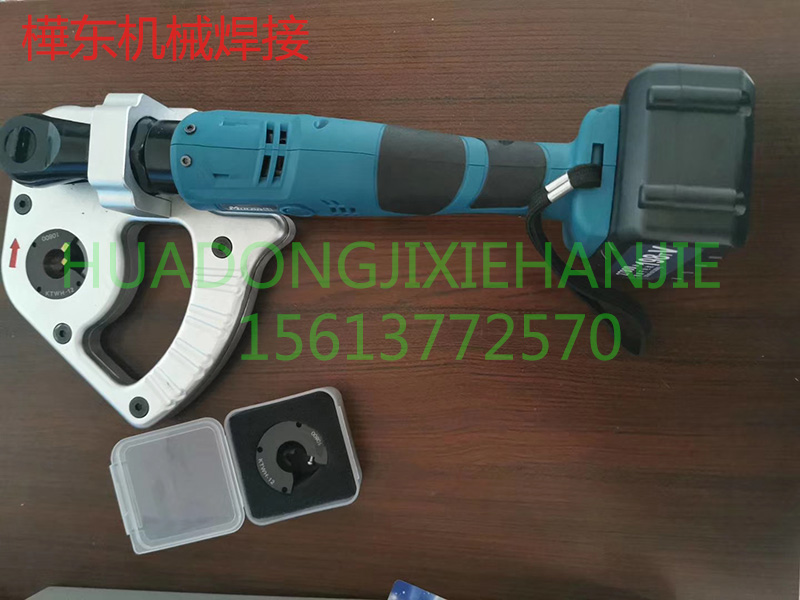 Electric hand-held double-sided electrode cap refiner Spot welder Robot electrode head Pneumatic double-sided refiner