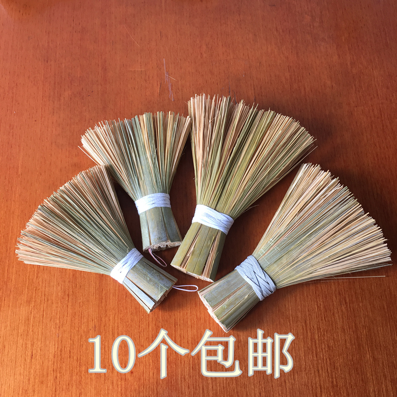 Pure Handmade Large Number Bamboo Brush Brush Oil Pan Pool Kitchen Brush Natural Environmental Protection Bamboo Products Bamboo Brush 10