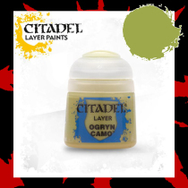 Chaos Casting] Warhammer hierarchy lacquered Layer Ogryn Camo Eugreens camouflated green