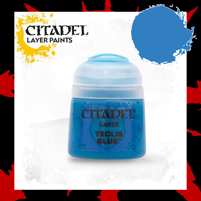 Chaos Casting] Warhammer hierarchy lacquer Layer Teclis Blue Tegeries Blue