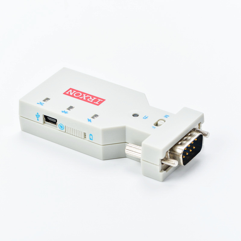 The new BT578V2 type RS232 serial port Bluetooth adapter, dual mode SPP+BLE, Bluetooth serial port communication