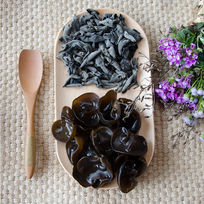 Basswood black fungus dry goods this year's new goods Gutian mouse ear cloud ear autumn fungus non-northeast 250g