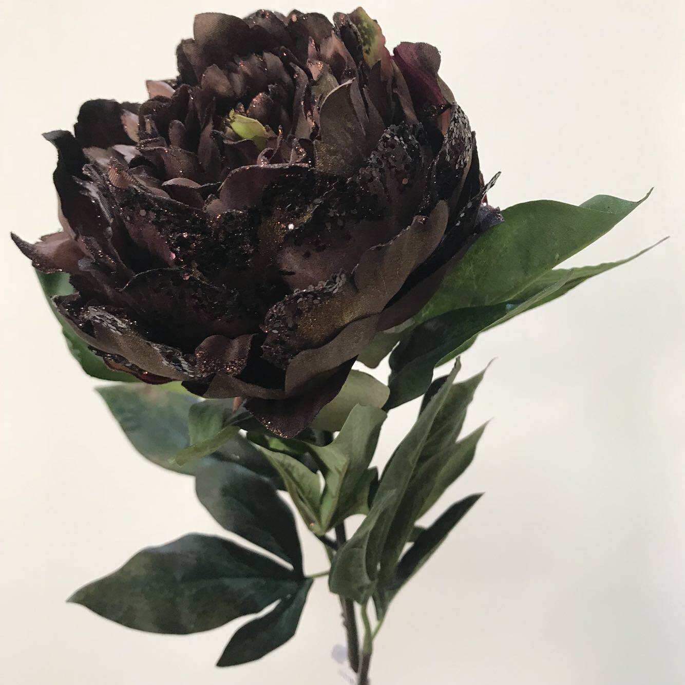 Fake flower silk flower emulation flower single branch European style comeback fantasy color streaming star powder Mudan flowers exit tail single special price