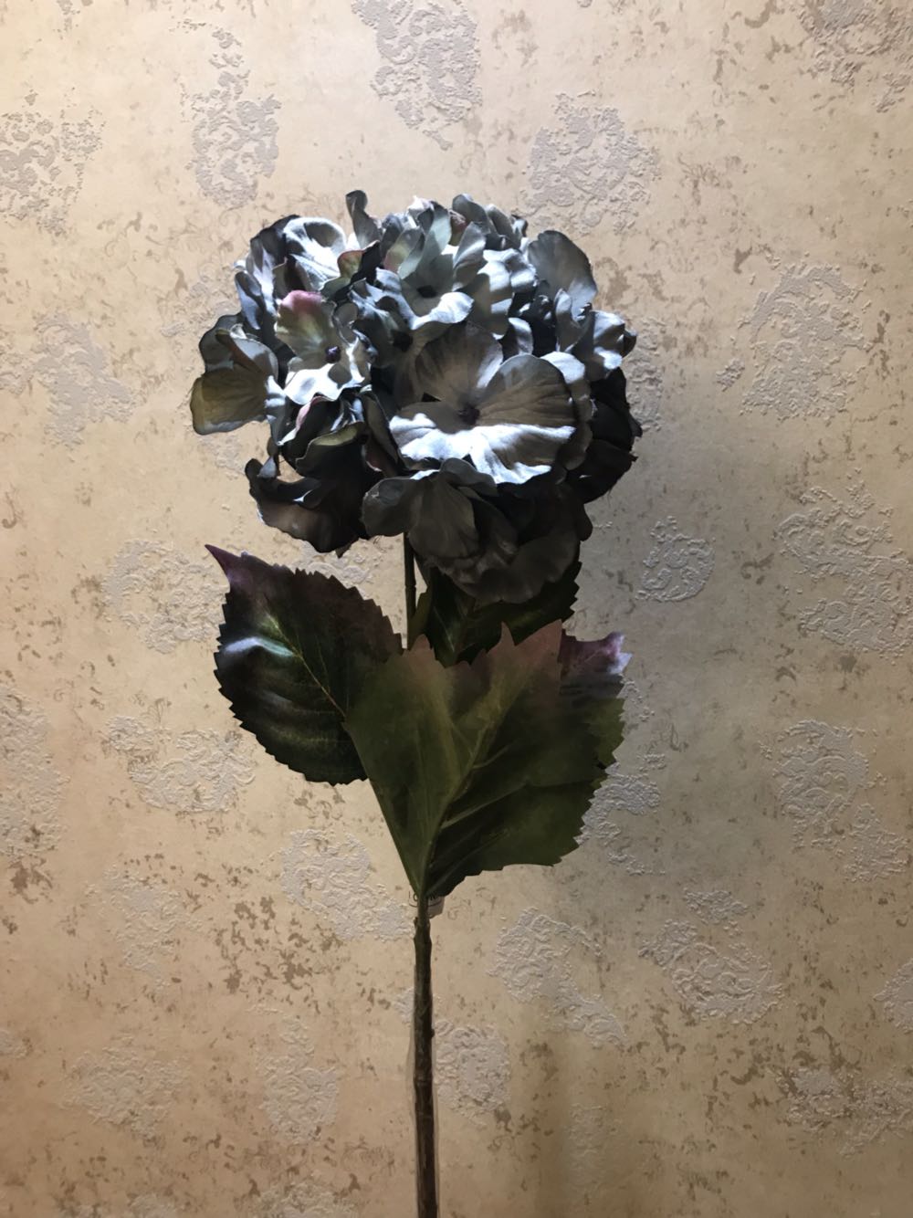 Simulation flower simulation flower silk silk silk silk silk silk silk flower European style of nostalgia retro autumn single painting embroidery ball export limited