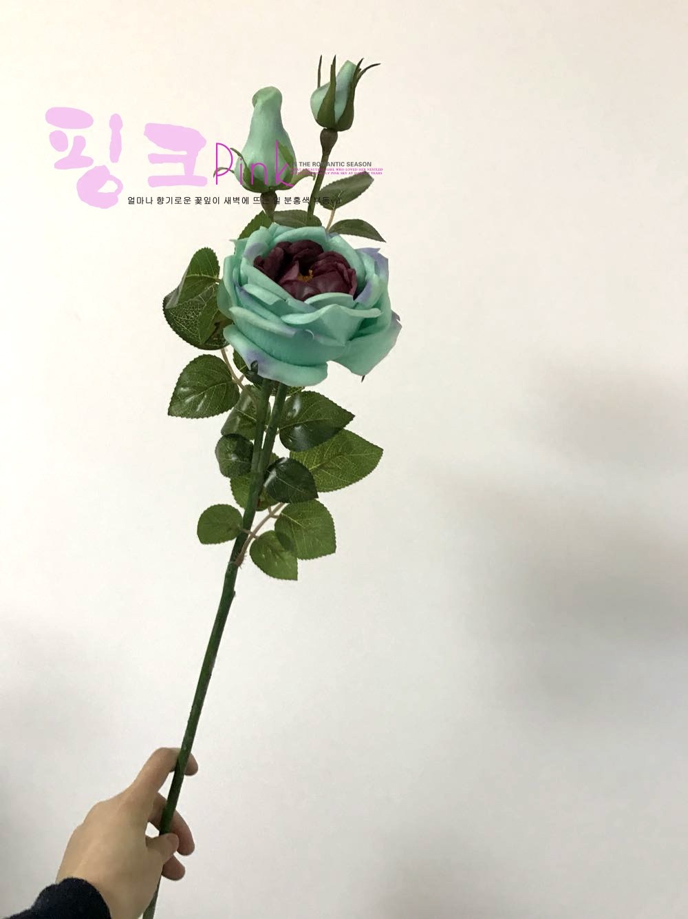 Home decoration simulation flower simulation flower simulation single PU hand-touched coconut roses arbitrary with vase fashion personality