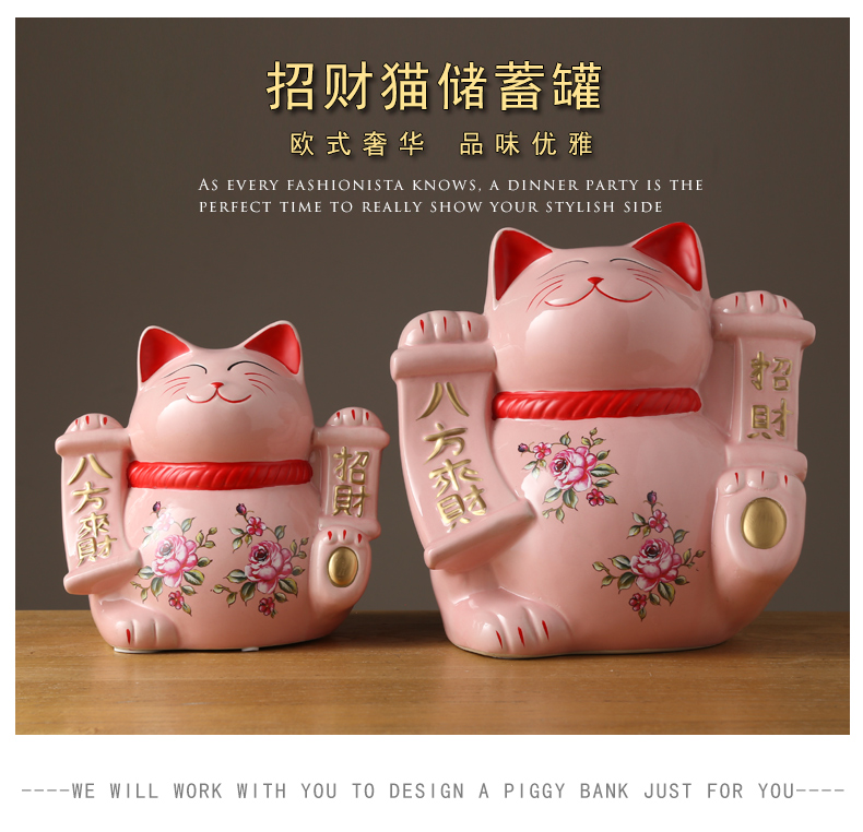 Japan 's delicate plutus cat furnishing articles checkout a thriving business ceramic ranging large shops opening gifts