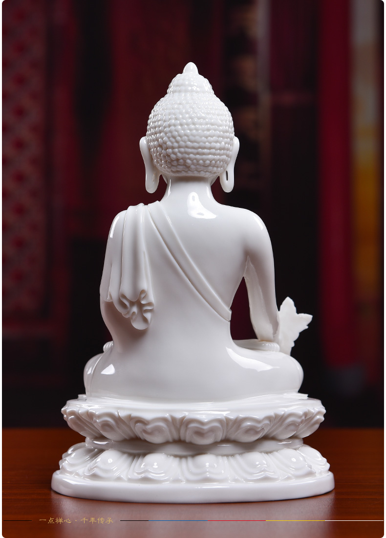 Yutang dai dehua porcelain its art ceramics collection furnishing articles/medicine the guru Buddha sitting room D46-25