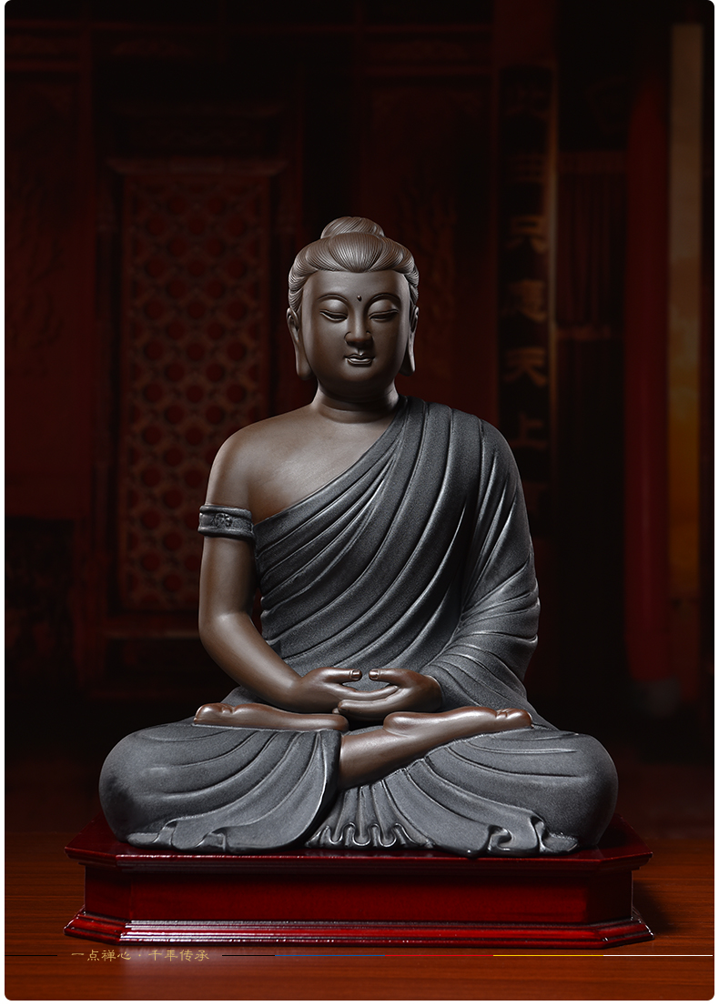 Ceramic production is pulled from the shelves 】 【 tathagata household consecrate Buddha furnishing articles/shakyamuni Buddha