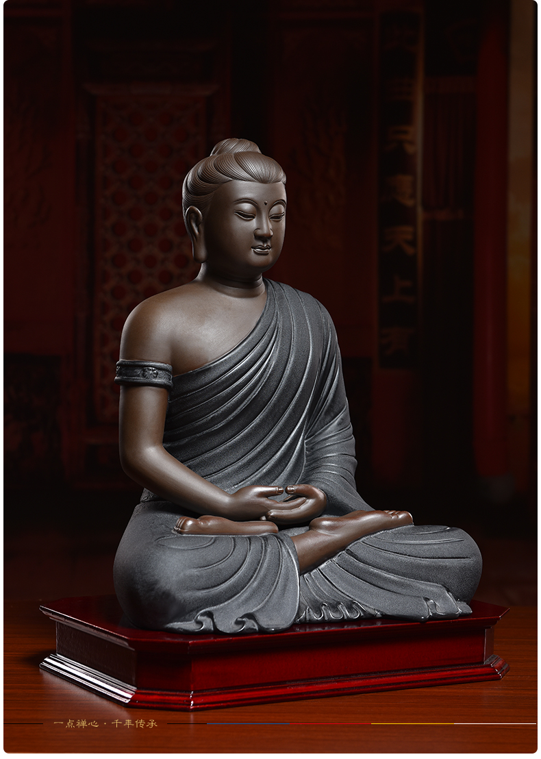 Ceramic production is pulled from the shelves 】 【 tathagata household consecrate Buddha furnishing articles/shakyamuni Buddha