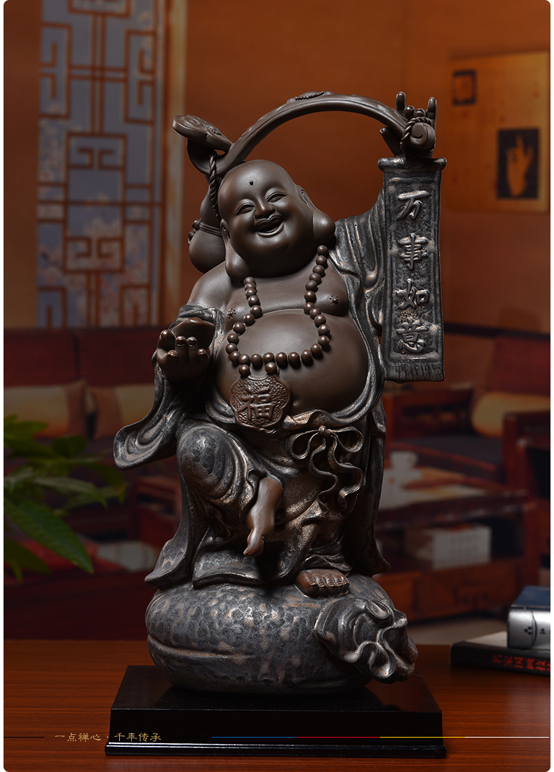 Ceramic production is pulled from the shelves 】 【 knocked up everything for the laughing Buddha Buddha maitreya