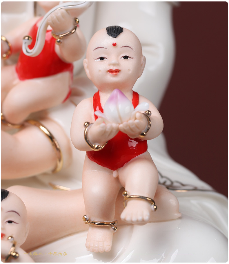 Yutang dai ceramic SongZi view video home for kwan Yin - statute dedicated home for furnishing articles at home