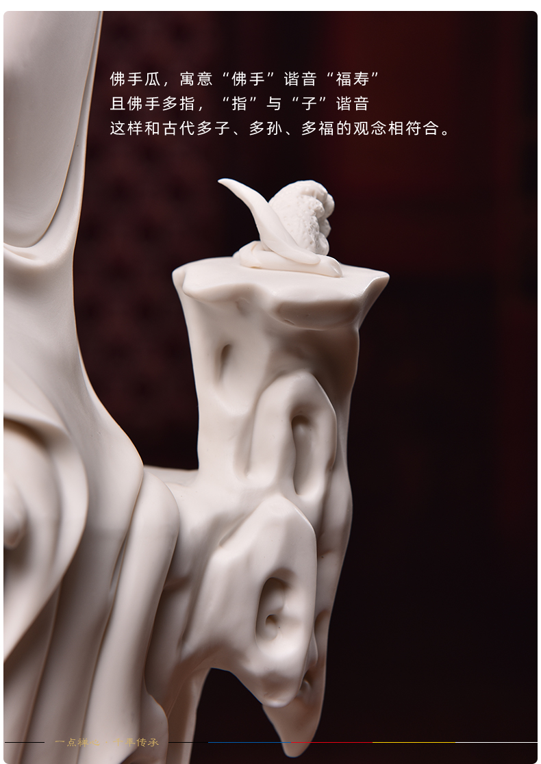 Yutang dai SongZi guanyin son avalokitesvara as ceramic Buddha to occupy the home for furnishing articles