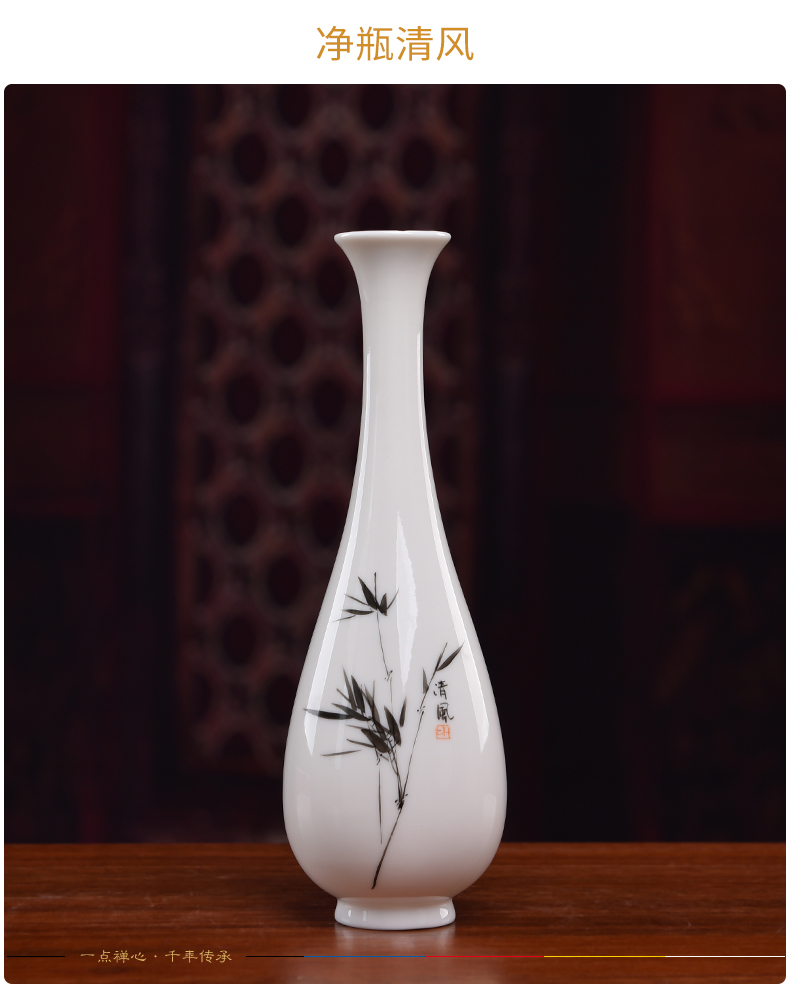 Yutang dai hand - made ceramic floret bottle.net consecrate Buddha with supplies before Buddha goddess of mercy bottle for vases, home furnishing articles