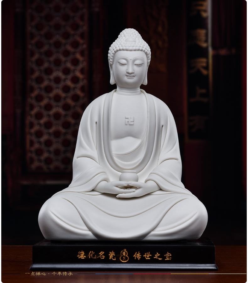 Yutang dai porcelain goddess of mercy guanyin bodhisattva Buddha heart trend to laugh, maitreya buddhist in furnishing articles