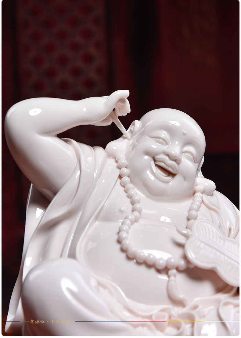 Yutang dai dehua porcelain its art and heavily laughing Buddha statute honors that occupy the home furnishing articles you relaxedin maitreya