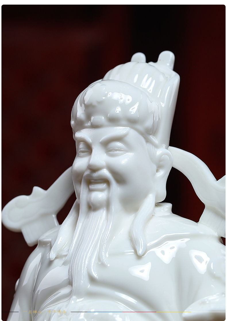 Yutang dai ceramic household wealth of Buddha sitting room home furnishing articles housewarming shops opening gifts