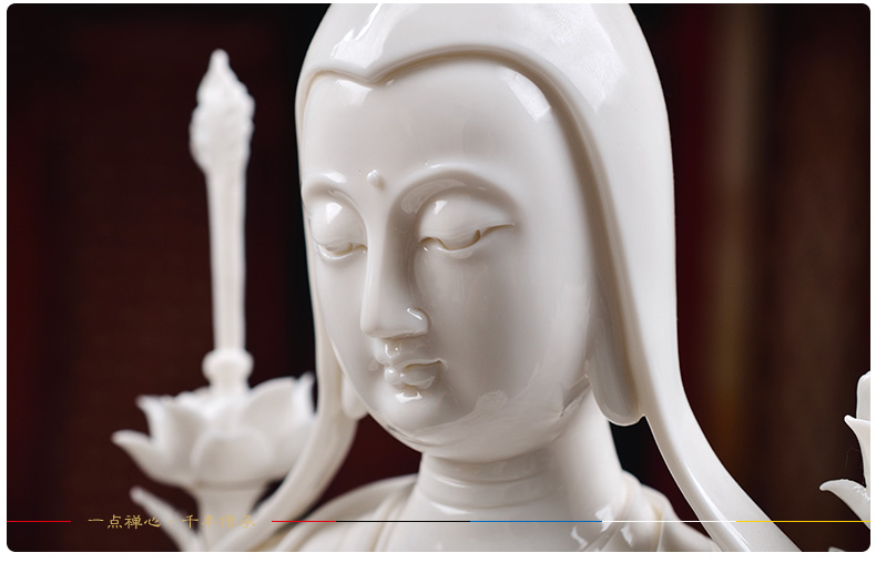 Yutang dai dehua porcelain its art collection furnishing articles/master tsongkhapa D46-24