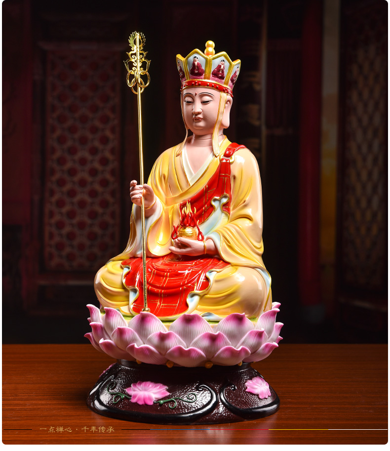 Dehua ceramic up production is pulled from the shelves 】 【 14 inch colorful lotus heart