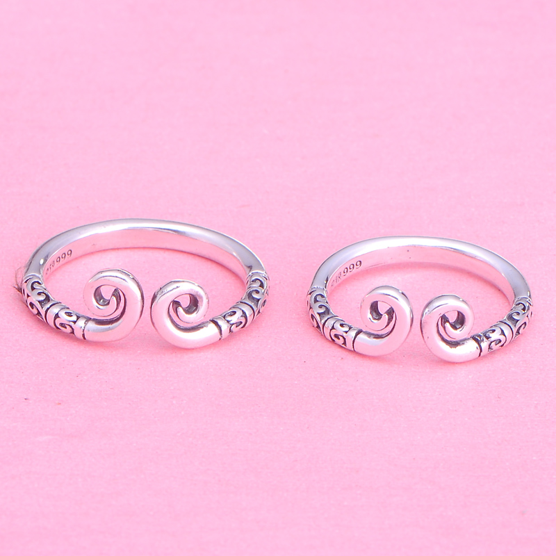 Bague mixte en Argenterie - Ref 3089124 Image 3