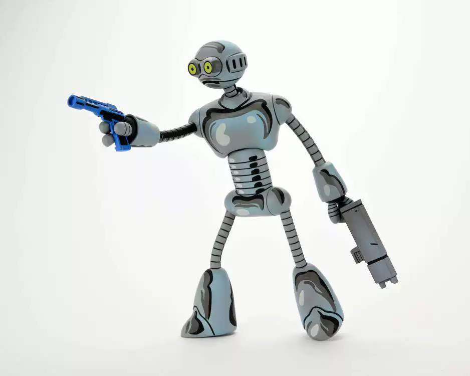 NECA54242 Ниндзя-черепашка Фукилтод Робот Анимационное Издание Оригинальный Менеджер Модель
