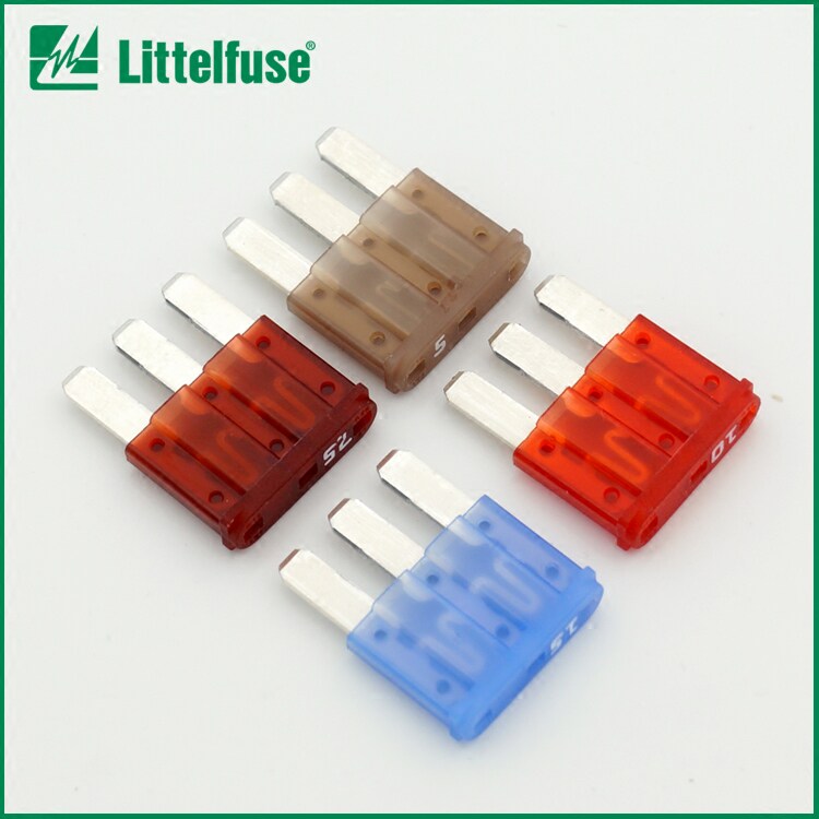 Ltech original imported MICRO3trade Littelfuse 3-pin car insert fuse car insurance piece