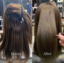 22 22 years later batch number Japanese native one comb straight without injury to smooth and smooth agent coarse and hard hair quality correction suit red moisturizing