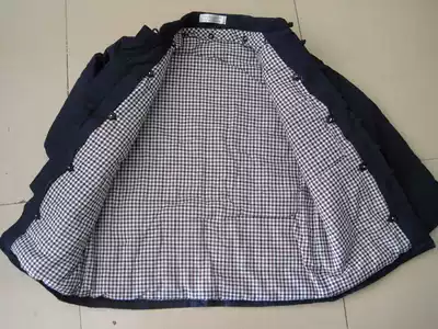 Thickened middle-aged cotton-padded jacket washable cotton old coarse Tang suit male cotton ginning coat Chinese coat j&shomes fu