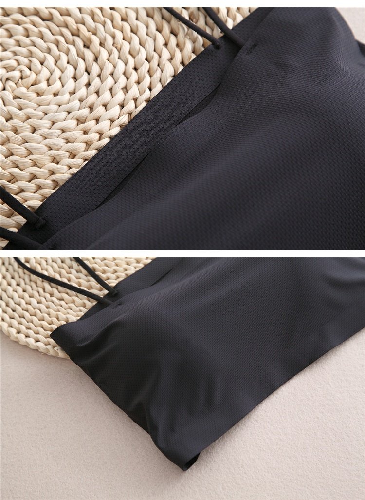Băng lụa không có vòng thép làm đẹp lưng ống hàng đầu nữ sinh sling đai mỏng quấn ngực áo lót đáy quần lót chống sáng - Ống bra 2 dây