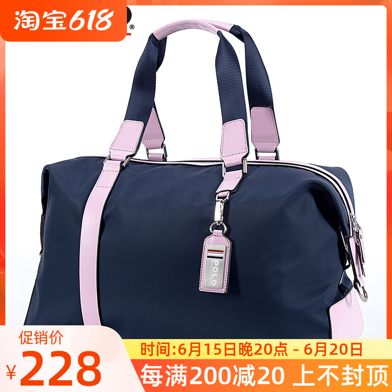 POLO GOLF GOLF BAG LADY CLOTHING BAG LIGHT LARGE CAPACITY TRAVEL BAG HANDBAG PORTABLE SINGLE SHOULDER BAG