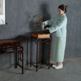 竹柒阁 Мебель Qiongzhu, новый китайский стиль, стеллаж для цветов в стиле Мин, стеллаж для хранения цветов, балкон, гостиная, напольная стойка для цветочных горшков