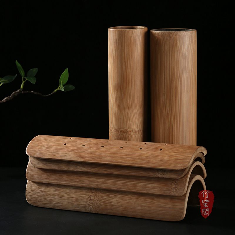 Bamboo Pillow for Cervical Spine, Bamboo Tube Neck Support Cylindrical Pillow, Correction Traction Neck Pillow, Special Lumbar Spine Cylindrical Pillow for Repair Bamboo Pillow for Cervical Spine, Bamboo Tube Neck Support Cylindrical Pillow, Correction Traction Neck Pillow, Special Lumbar Spine Cylindrical Pillow for Repair