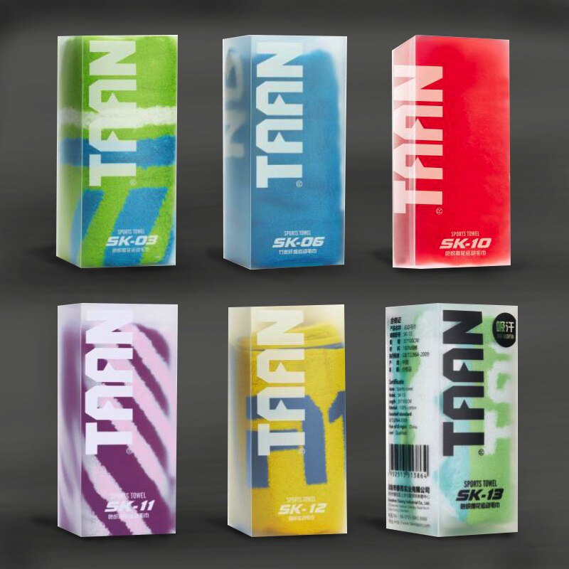 Tayant TAAN sports running towel badminton tennis pure cotton suction sweating soft sweat towels cold ice sensation speed dry