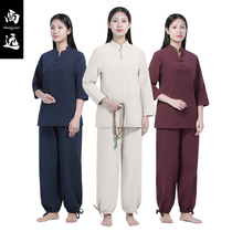 Shangyuan Chinese style yoga clothes sitting meditation meditation meditation meditation meditation clothing Tang suit Han suit