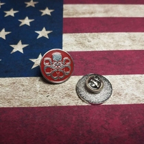 S.H. I .E.L.D. HYDRA metal brooch