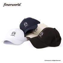 FINER men and women canvas sports cap cap cap outdoor leisure running baseball cap summer Korean sun hat