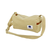 Japanese made candy color solid color casual canvas bag crossbody shoulder small bag bucket bag backpack bag