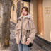 Xuống phụ nữ bông quần áo Hàn Quốc phiên bản lỏng lẻo 2019 mới mùa đông áo khoác cộng nhung dày bông len thủy triều trung bình chiều dài bông quần áo 