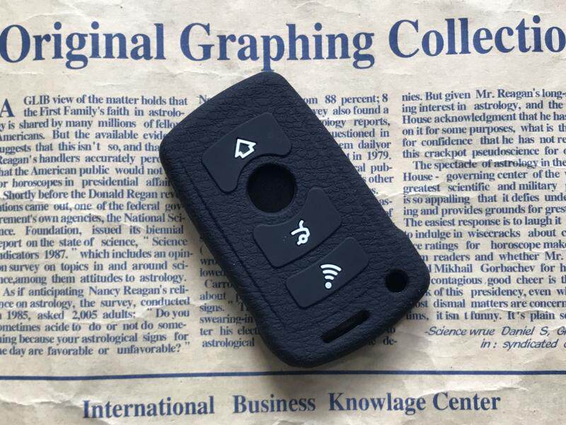Suitable for 3 Series, 5 Series, 6 Series, 7 Series, X3, X5, X6, Z4 Silicone Key Case, Car Key Cover, Remote Control Protective Case