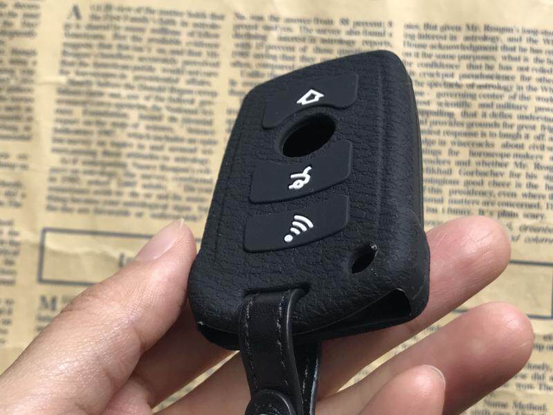 Suitable for 3 Series, 5 Series, 6 Series, 7 Series, X3, X5, X6, Z4 Silicone Key Case, Car Key Cover, Remote Control Protective Case