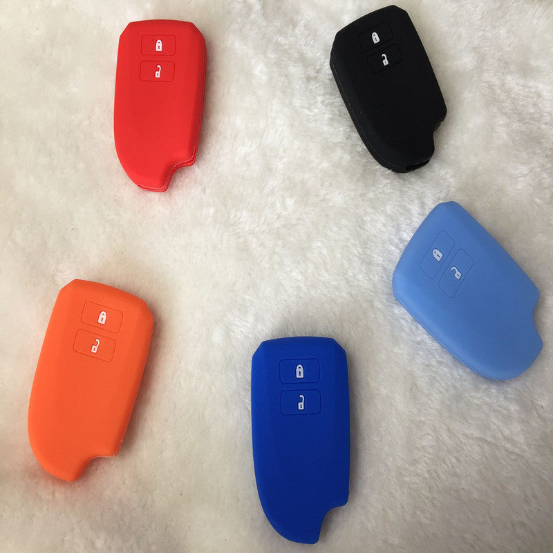 Suitable for 14 Models of Toyota New Vios Silicone Key Case, Yaris Zhixuan Smart Special Key Cover