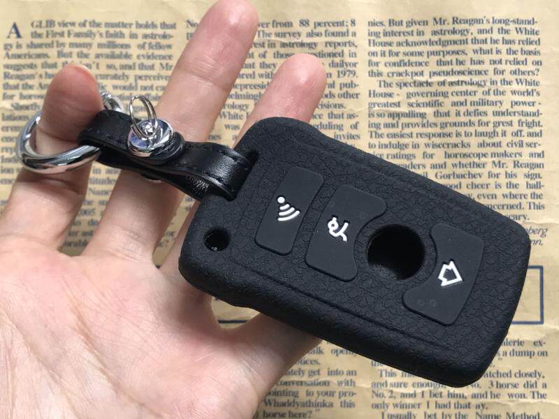 Suitable for 3 Series, 5 Series, 6 Series, 7 Series, X3, X5, X6, Z4 Silicone Key Case, Car Key Cover, Remote Control Protective Case