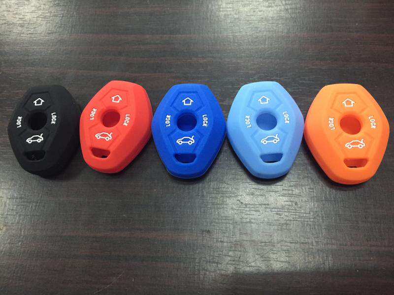 Suitable for 3 Series, 5 Series, 6 Series, 7 Series, X3, X5, X6, Z4 Silicone Key Case, Car Key Cover, Remote Control Protective Case