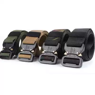 Cobra tactical belt male multifunctional military fan canvas outdoor sports overalls casual belt nylon belt