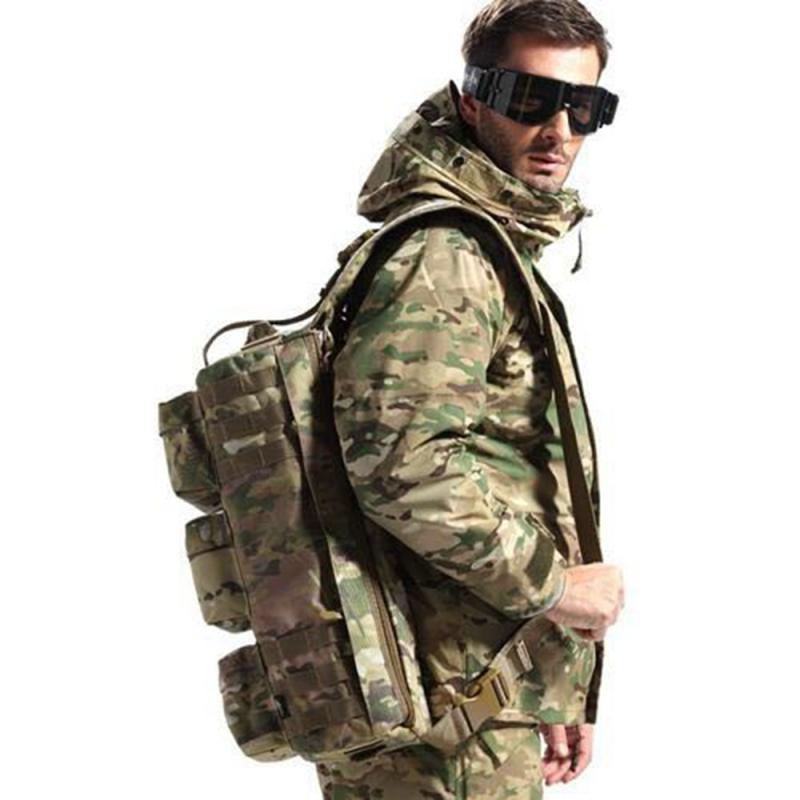 Outdoor assault bag Transformers outrage bag Airborne bag shoulder bag shoulder bag outdoor camouflage bag