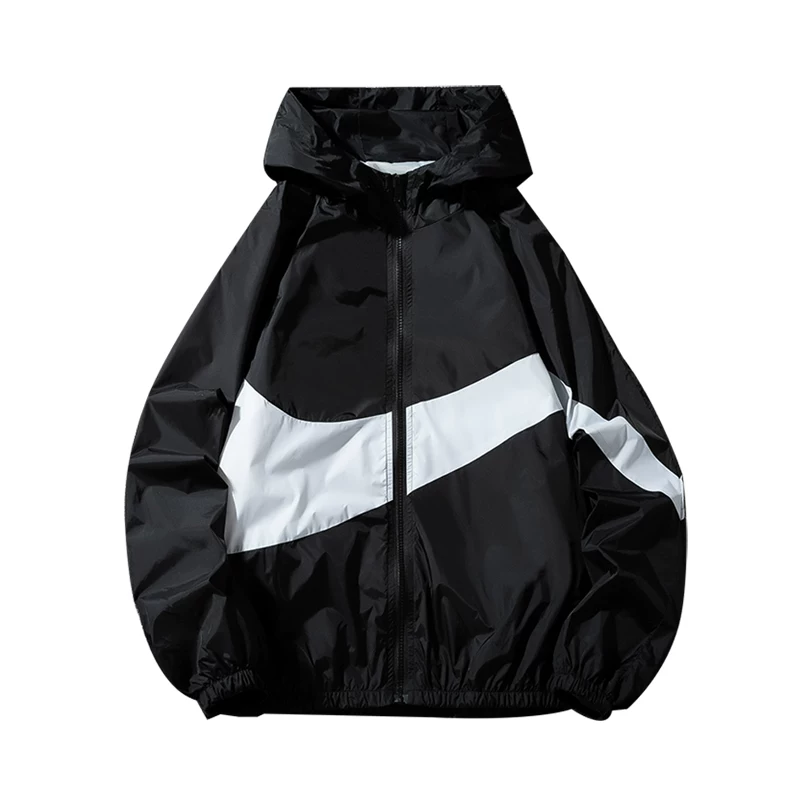 Спортивная осенняя куртка, тонкое trenchcoat, оверсайз, плюс размер, защита от солнца