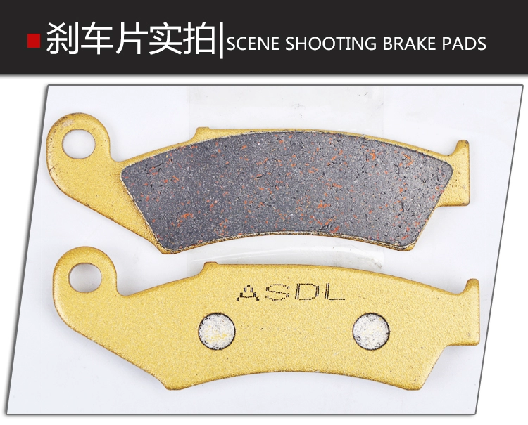 Áp dụng Kawasaki Tây Tạng KLX250 Suzuki DRZ400 RM125 Đĩa phanh đĩa phanh - Pad phanh thắng xe tay ga