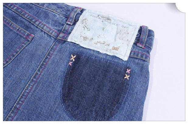 Jupe fillette en toile - Ref 2049306 Image 24