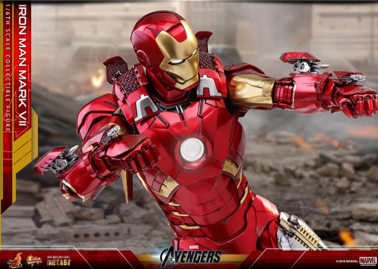 Theo lịch trình Hotodys1 / 6 Avengers 1 Alloy Die Casting HT Iron Man Mark7 Doll Model Hand - Capsule Đồ chơi / Búp bê / BJD / Đồ chơi binh sĩ đồ chơi one piece giá rẻ